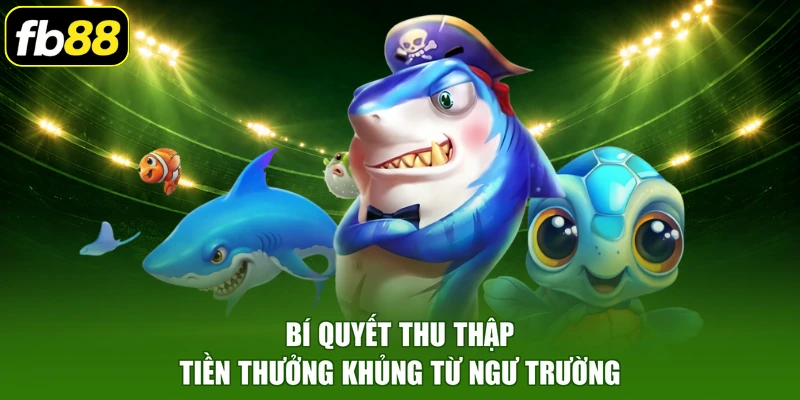 Bí quyết thu thập tiền thưởng khủng từ ngư trường