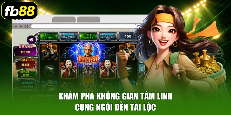 Khám phá không gian tâm linh cùng ngôi đền tài lộc