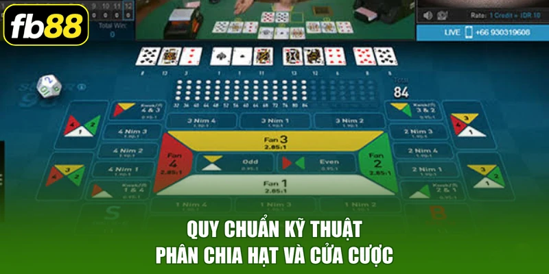 Quy chuẩn kỹ thuật phân chia hạt và cửa cược