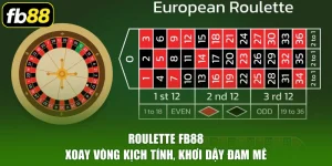 Roulette FB88 – Xoay Vòng Kịch Tính, Khơi Dậy Đam Mê